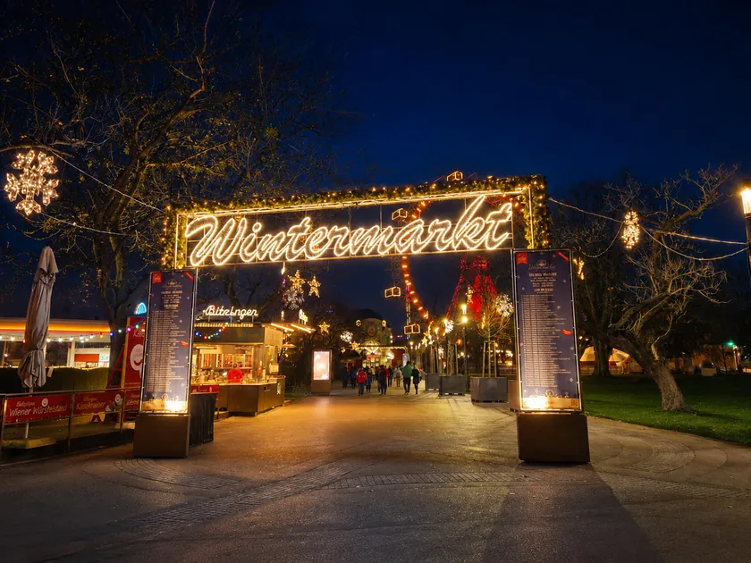 Wintermarkt Prater