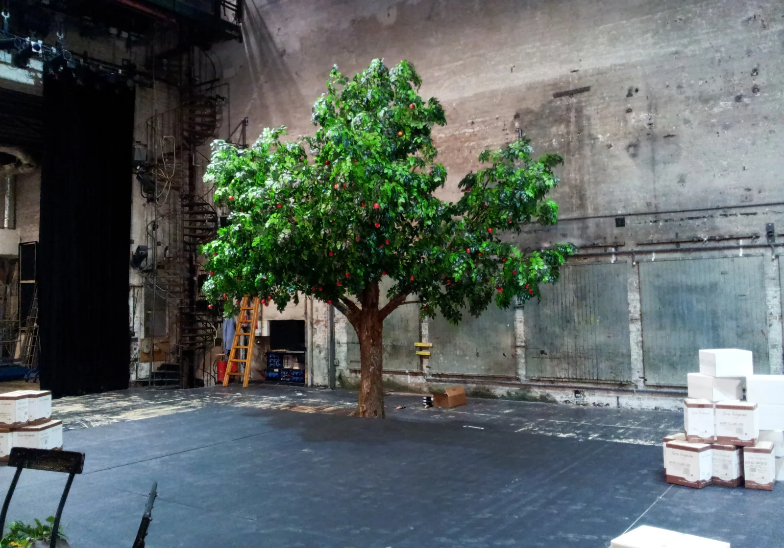 Apfelbaum-Sonderbau für das Akademietheater Wien