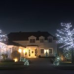 Weihnachtsdekoration Villa