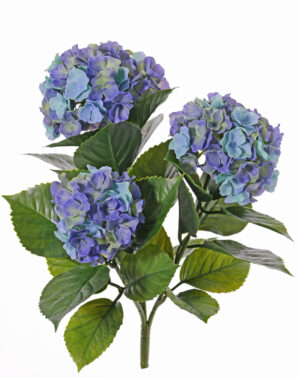 Künstliche Hortensie Blau UV